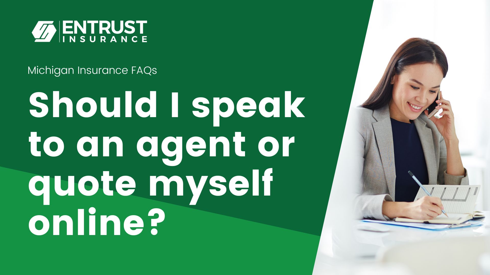 Should I Speak to an Agent or Quote Myself Online?